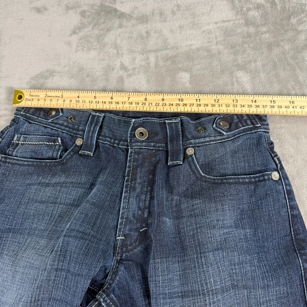 Vintage Levi's Men's 514 Slim Straight Mid Rise Adj Waist Black Label Jeans